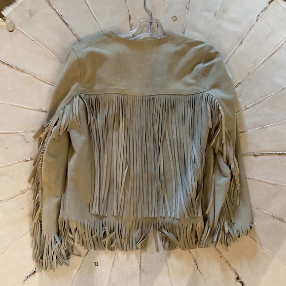 ThePerfext April Fringe Suede Jacket - Picture 3 of 8